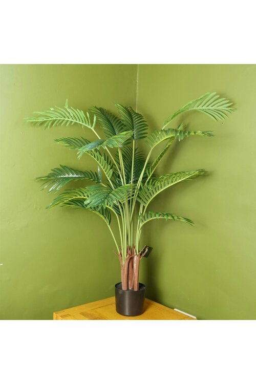 Dyzi Large Artificial Areca Palm Tree 110cm