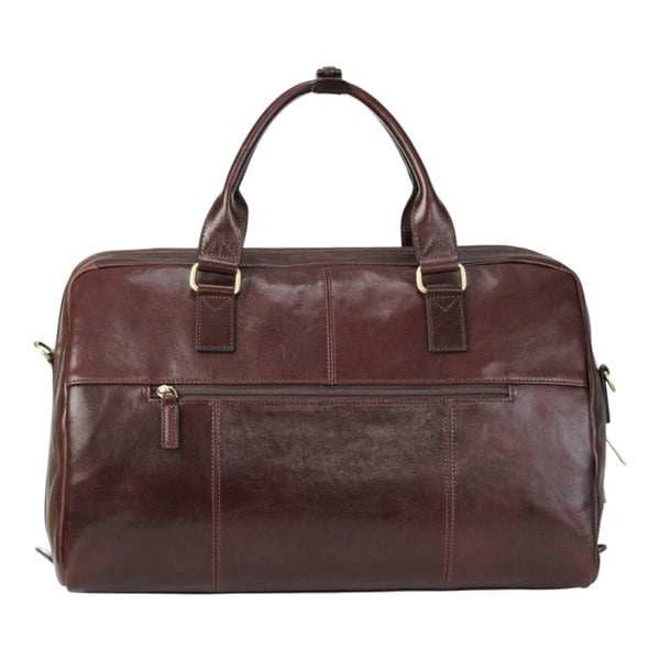 Infinity Leather Atlas - Genuine Leather Vintage Duffle Bag