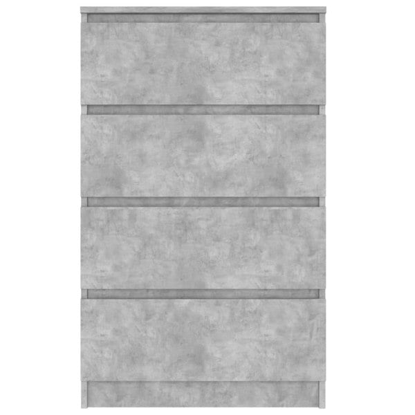 Berkfield Sideboard Concrete Grey 60x35x98.5 cm Engineered Wood