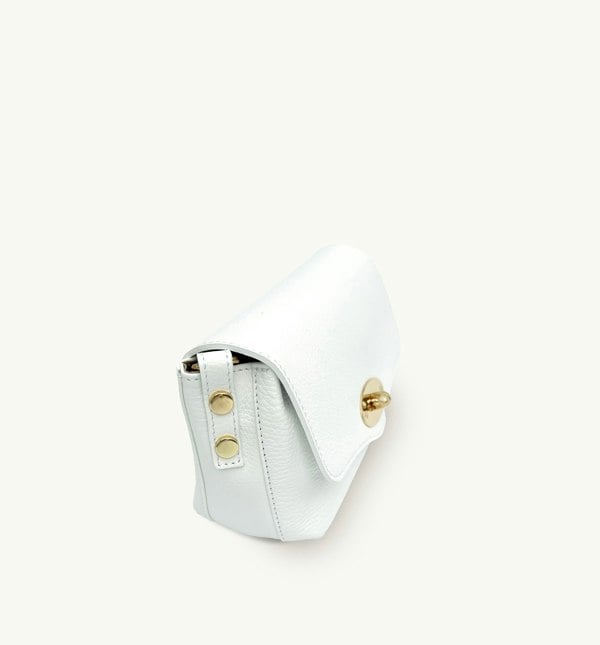 Apatchy London The Maddie Leather Bag - White