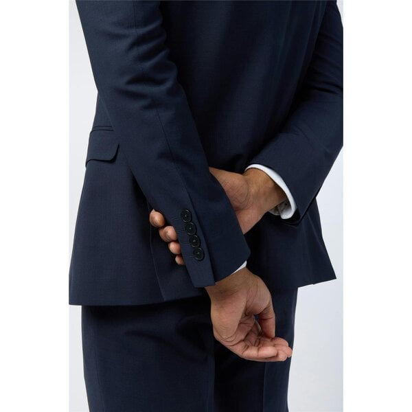 Ted Baker Slim Fit Performance Navy Panama Jacket