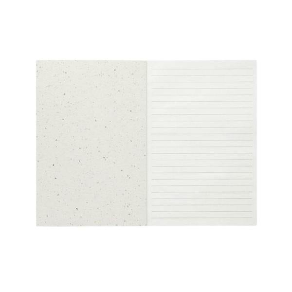MidOcean Seed Book Seed Paper A5 Notebook - White - 