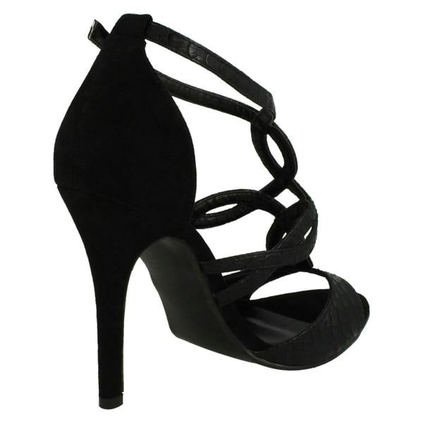 Anne Michelle Ladies Anne Michelle Open Toe T-Bar Heels