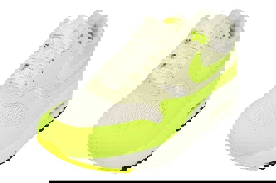 Nike Womens Air Max 1 Trainers Dz2628  100 - White Colt Seagrass Black 100 - Photo 0