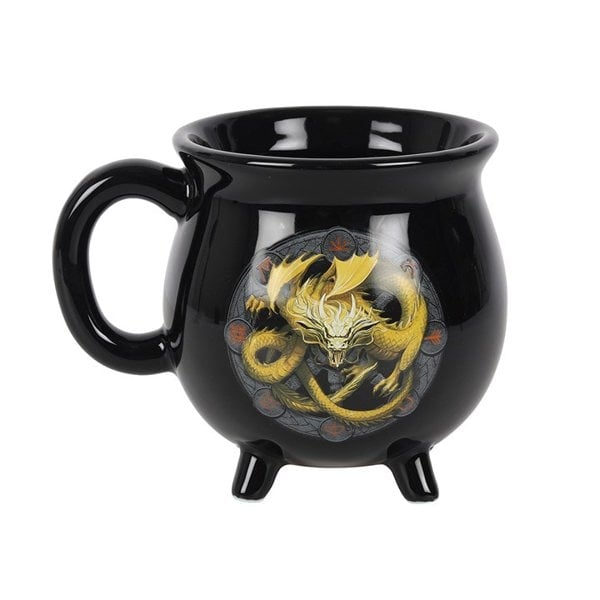 Serano Imbolc Colour Changing Cauldron Mug by Anne Stokes