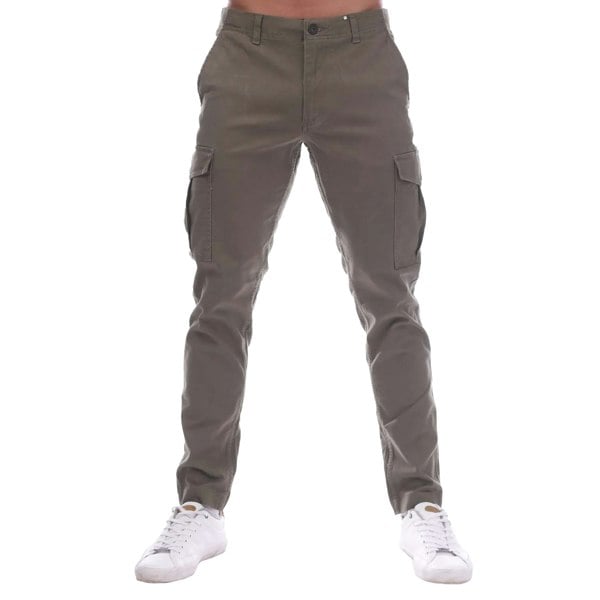 Jack And Jones Mens Dean Cargo Trousers - Olive