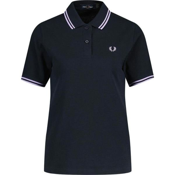Fred Perry G3600 Retro Twin Tipped Navy Polo Shirt 6