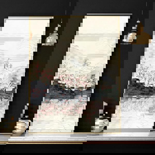 Framed Posters For Living Room | Set of 3 wall art prints