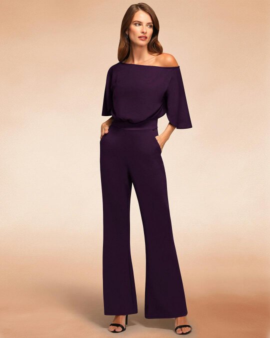 HotSquash Drop Shoulder Jumpsuit