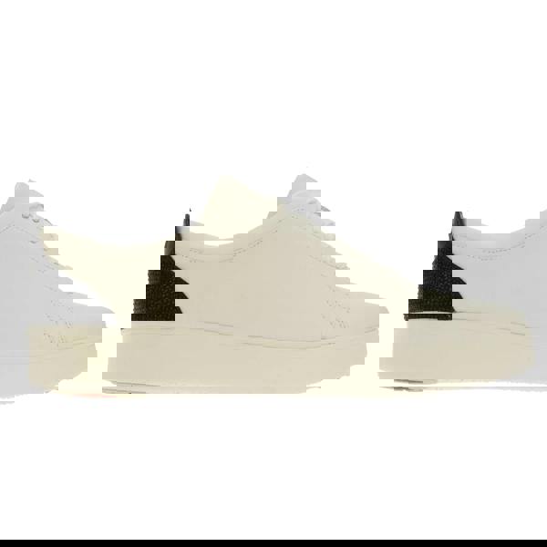 Fit Flop Womens/Ladies Rally Crystal Leather Trainers - White/Black - 