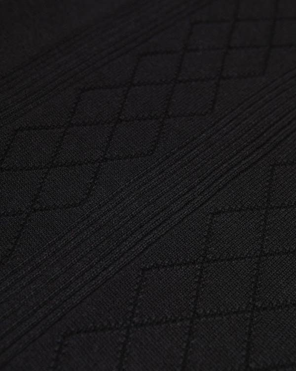 Steel & Jelly Bayswater - Embossed Stripe Knitted Short Sleeve Shirt