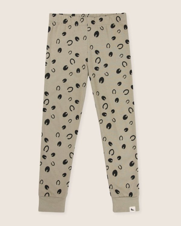 organic cotton Grey Equestrian Print Leggings - image 2