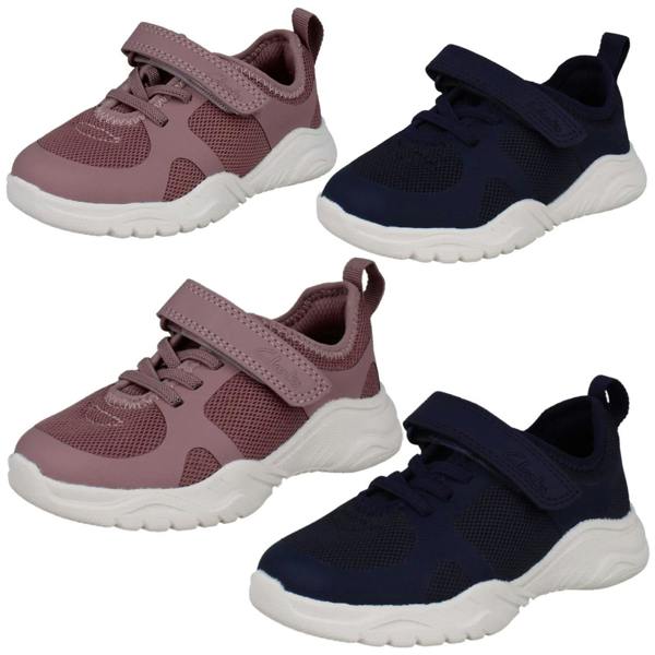 Clarks Kids Clarks Unisex Vegan Casual Trainers - Feather Ath