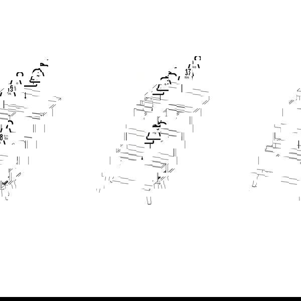 Furniture To Go Cumbria Chest 2 + 2 Drawers Dark Grey