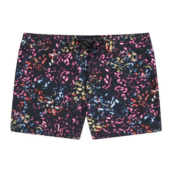 Animal Womens/Ladies Aurora All-Over Print Board Shorts - Jet Black