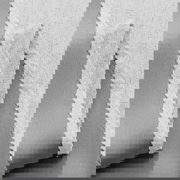 Off White Lined Blackout Eyelet Curtains - 46 x 63 Inch Drop - 2 Panel Image 3