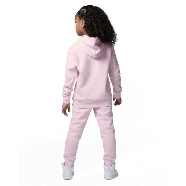 Nike Air Jordan Brooklyn Fleece Hooded Tracksuit Pink