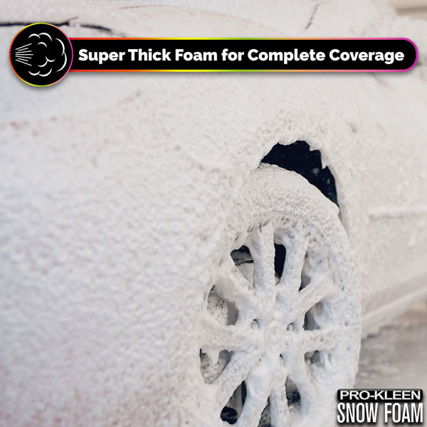 ProKleen Pro-Kleen Snow Foam - Produces Thick Foam to Remove Dirt, Grime, Grease and More 10L Bubblegum