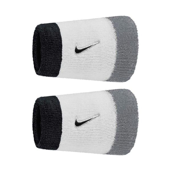 Nike Swoosh Sweatband (Pack of 2) - White/Grey/Black - 