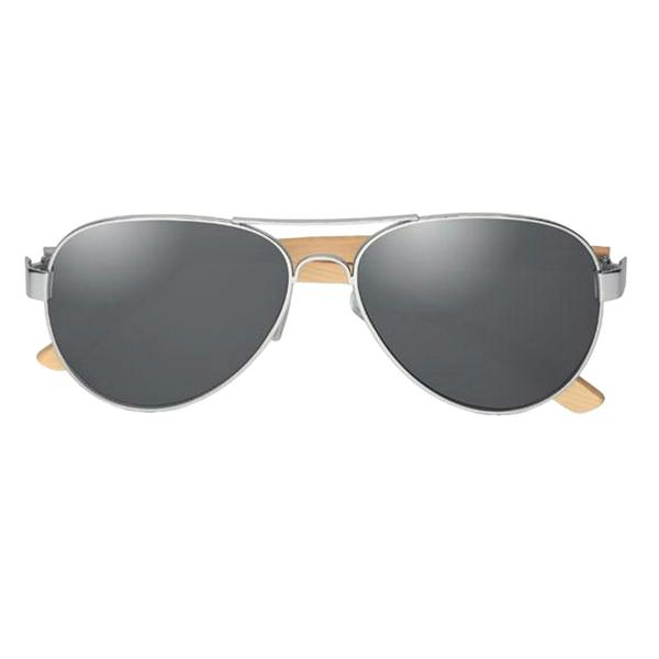 MidOcean Unisex Adult Honiara Bamboo Sunglasses - Black - 