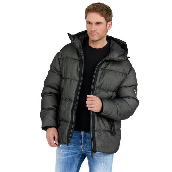 DSQUARED2 Faded Black Puffer Down Jacket W32