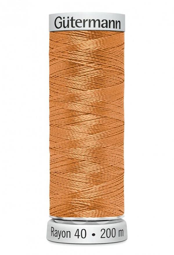 Gutermann No 40 Sulky Rayon Embroidery Thread 200m Rayon Thread Suitable For Embroidery