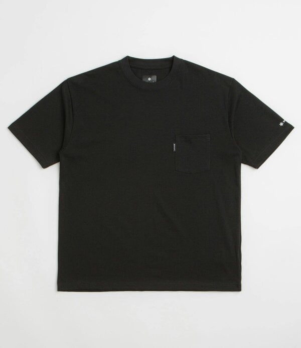 Snow Peak Standard Pocket T-Shirt - Black