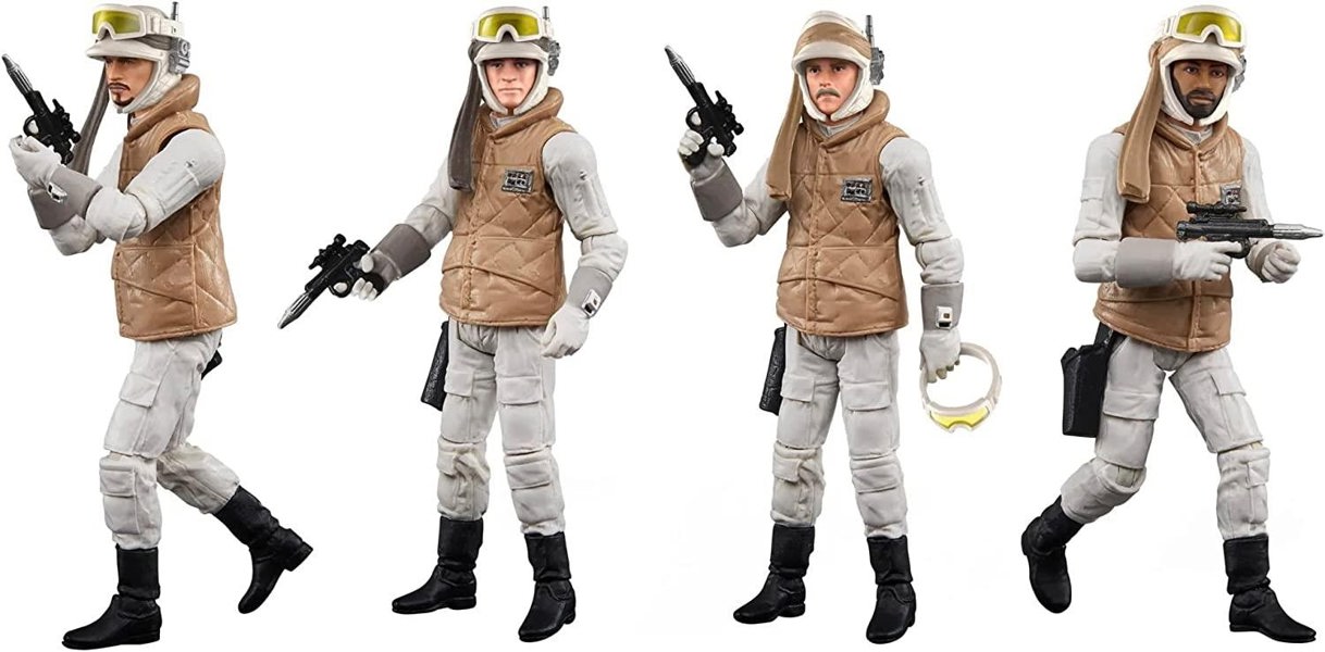 Hasbro Star Wars Rebel Soldier 4 Action Figures Hasbro F5555