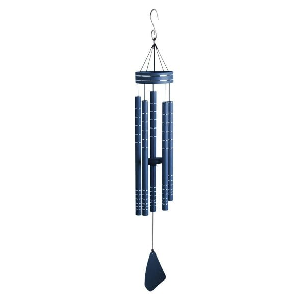 EDH Door Hardware Chorus Musical Wind Chime – 100cm Rose Gold/Red/Green/Blue Outdoor Chime for Relaxing Melodies, Garden, Patio & Home Décor