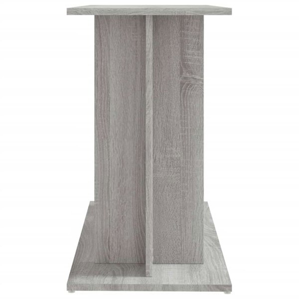 Berkfield Aquarium Stand Grey Sonoma 80x35x60 cm Engineered Wood