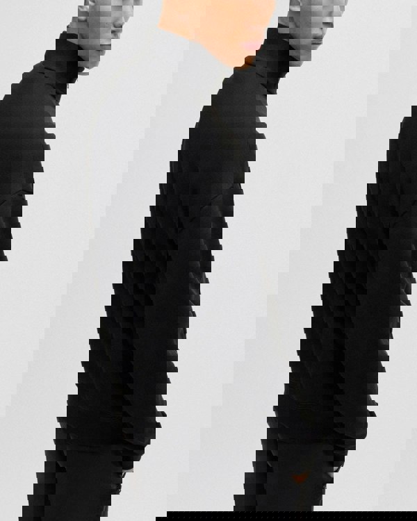 HUGO Durty244 Mens 1/4 Zip Sweatshirt - Black 001