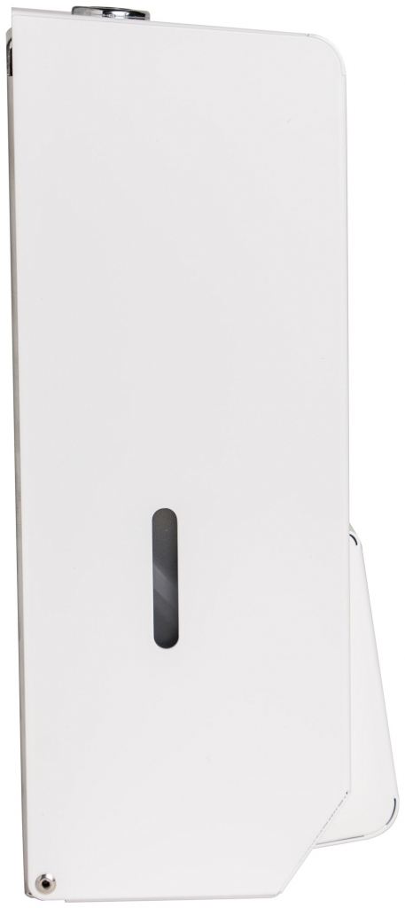 ProWashroom PW PROWASHROOM White Stainless Steel Soap Dispenser for Commercial Bathrooms 900ml Wall Mounted