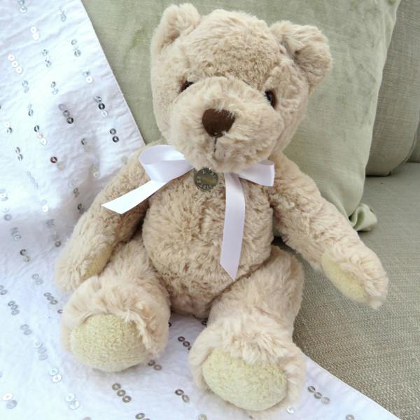 Personalised Teddy Bear | Engraved Baby Keepsake | Shower Gift