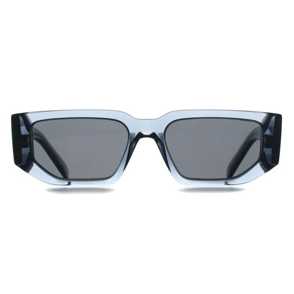 Prada Sunglasses PR09ZS 17T08Z Transparent Ocean Dark Grey