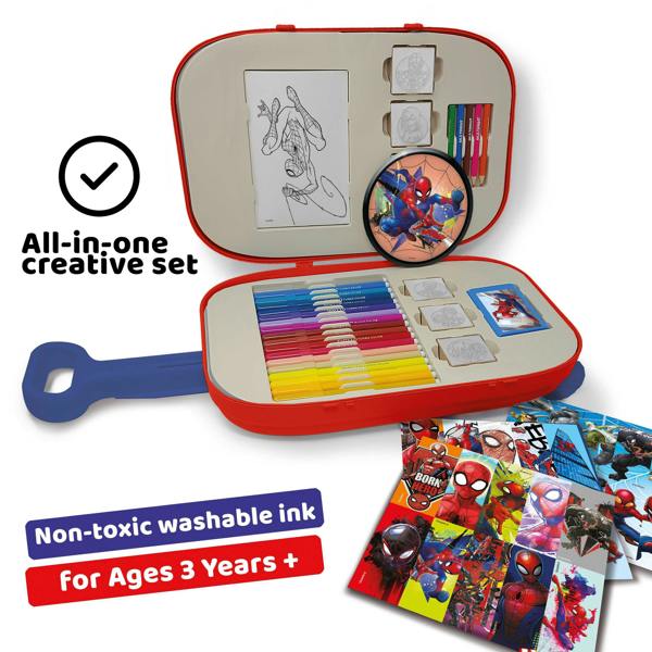 Multiprint Spider-Man Trolley by Multiprint – Kids Travel & Activity Case