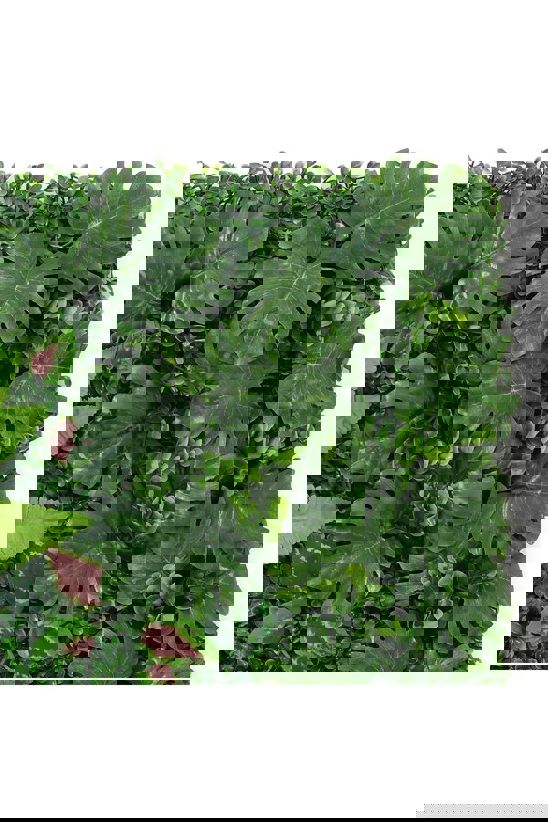 Living and Home 40cm x 60cm Artificial Mixed Plant Wall Panel Hedges