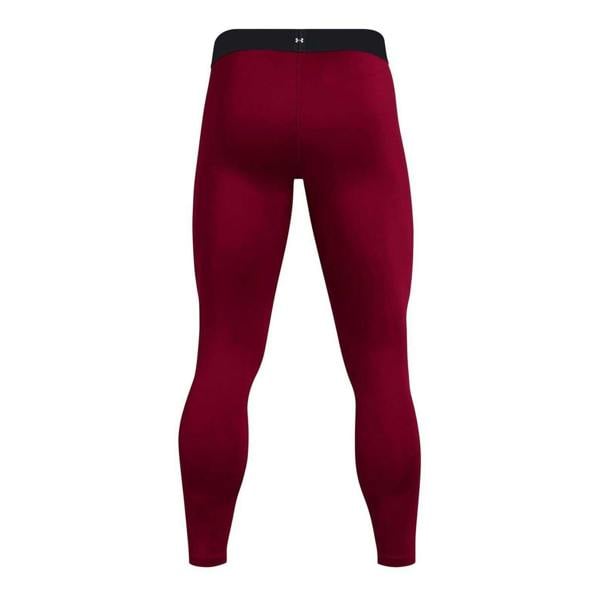 Under Armour Mens Armour Compression Leggings - Red - 