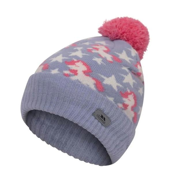 Trespass Childrens/Kids Lirita Unicorn Beanie - Light Blue - 