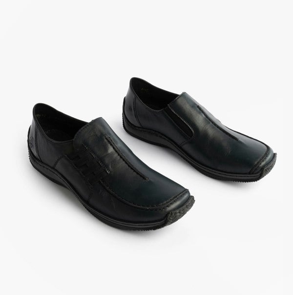 Rieker L1777-14 Womens Casual Shoes blue