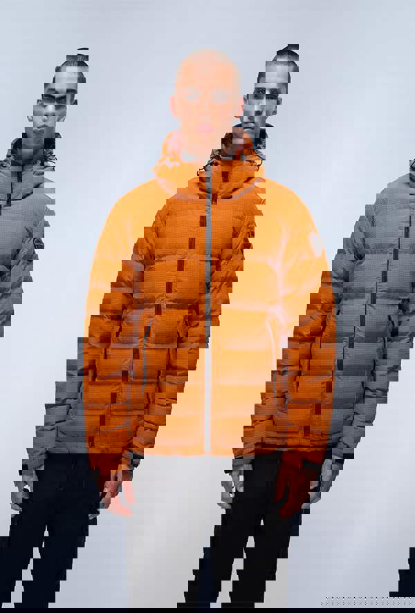 Napapijri Terez Puffer Jacket -  Orange Pumpkin