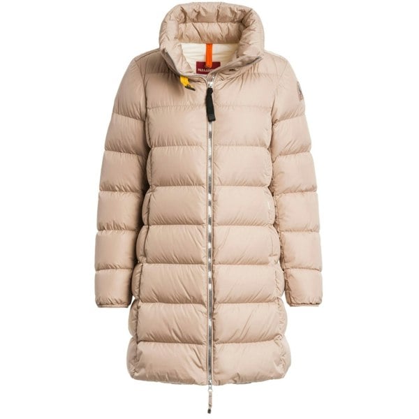 Parajumpers Malandra Beige Long Down Jacket S