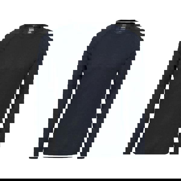 Mountain Warehouse Mens Talus Round Neck Long-Sleeved Thermal Top - Navy