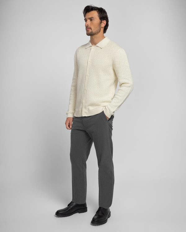Steel & Jelly Chester - Chunky Knit Button Up Cardigan
