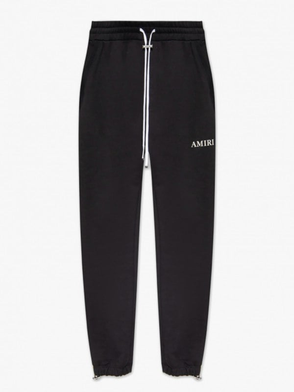 Amiri Puff Logo Sweat Pants – Black