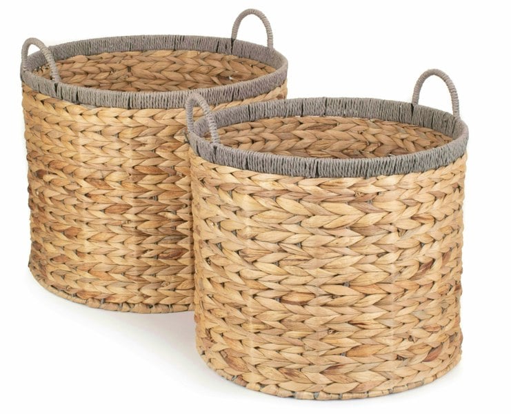 Water Hyacinth Storage Basket