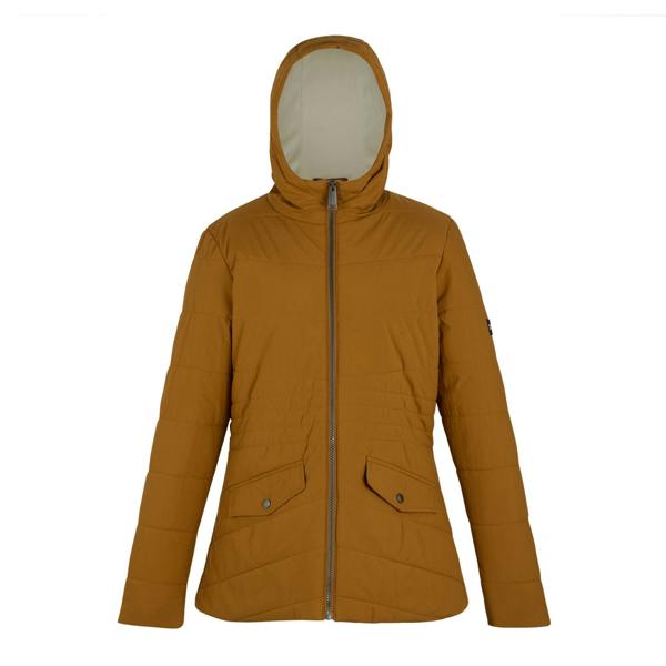 Regatta Womens/Ladies Agara Padded Jacket - Glazed Ginger/Light Vanilla - 