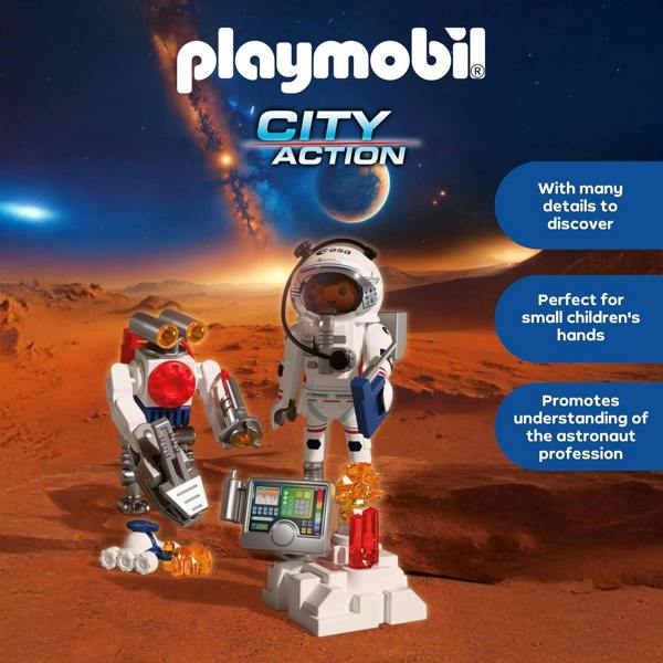 Playmobil ESA: Astronaut with Robot - 72014 Playset