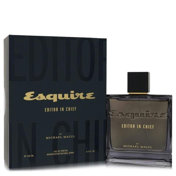 Michael Malul Esquire Editor in Chief by Michael Malul Eau De Parfum Spray 3.4 oz for Men 100 ml