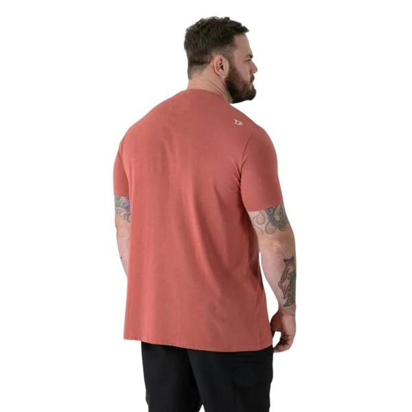 Duke Mens Titchmarsh D555 Florida Surfin Kingsize T-Shirt - Brick Red - 