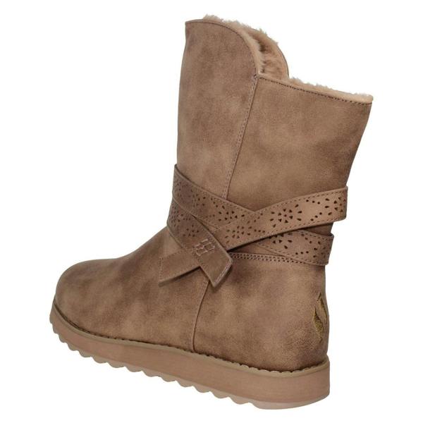 Skechers Ladies Skechers Warm Tech Memory Foam Boots Keepsakes 2.0 Night Peaks